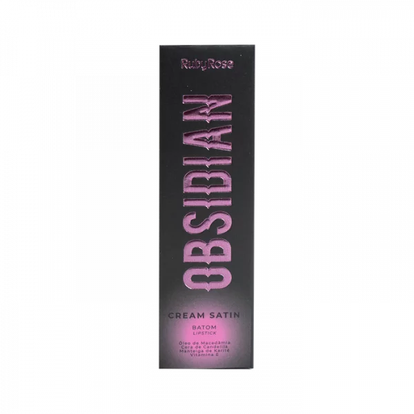 Batom Lipstick Cream Satin Obsidian -  Hb70002 - Image 4