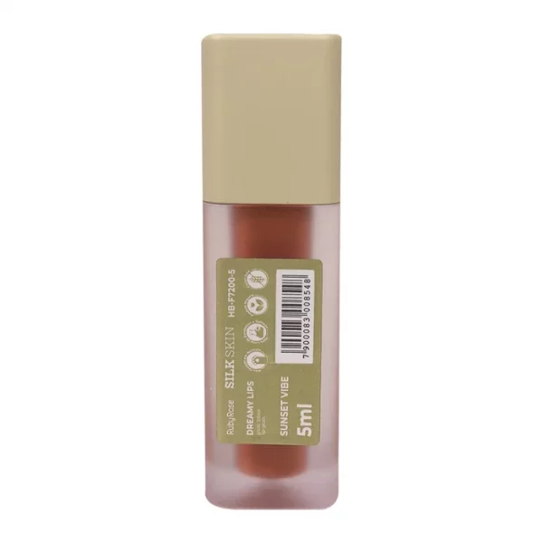 Gloss Labial Dream Lips Sunset Vibe Hbf72005 Silk Skin - Image 4