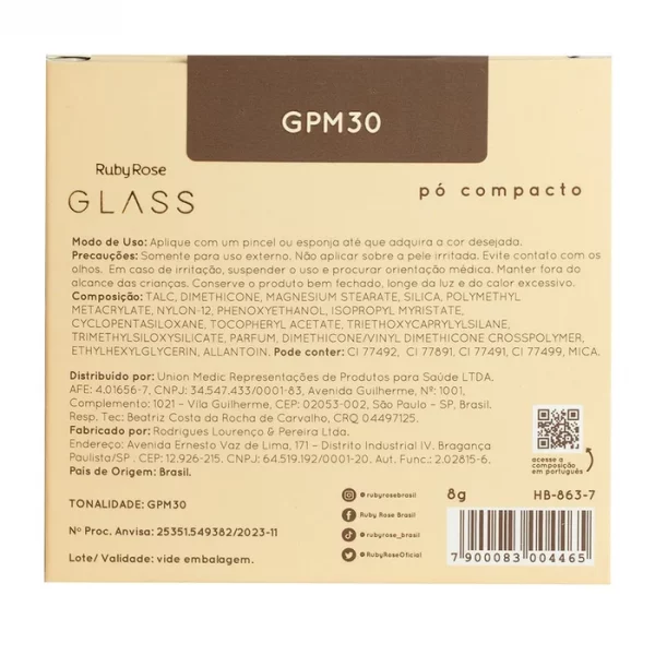 Pó Compacto Gpm20 Glass - Hb8637 - Image 4