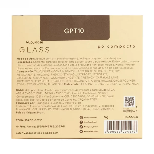 Pó Compacto Gpt10 Glass -  Hb8638 - Image 4
