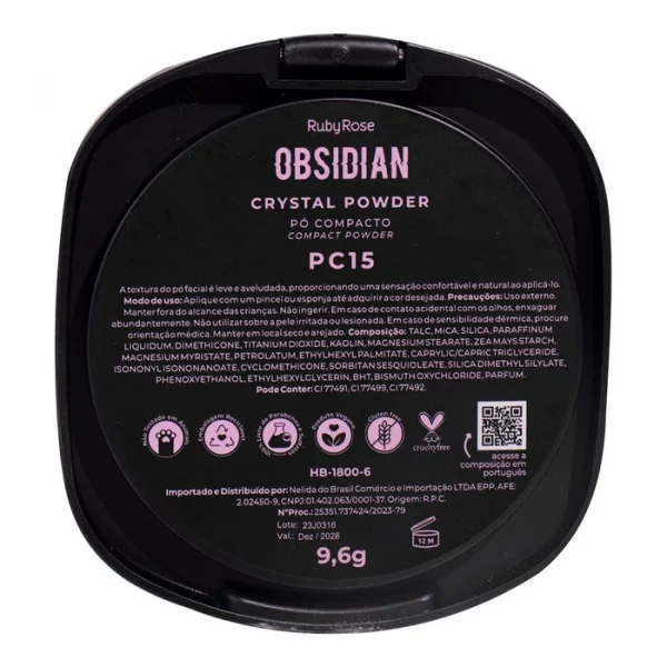 Po Compacto Pc15 Obsidian Hb18006 - Image 4
