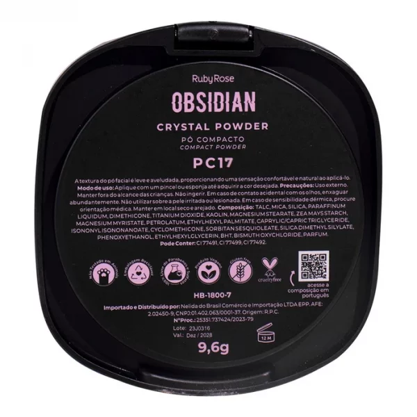 Po Compacto Pc17 Obsidian Hb18007 - Image 4