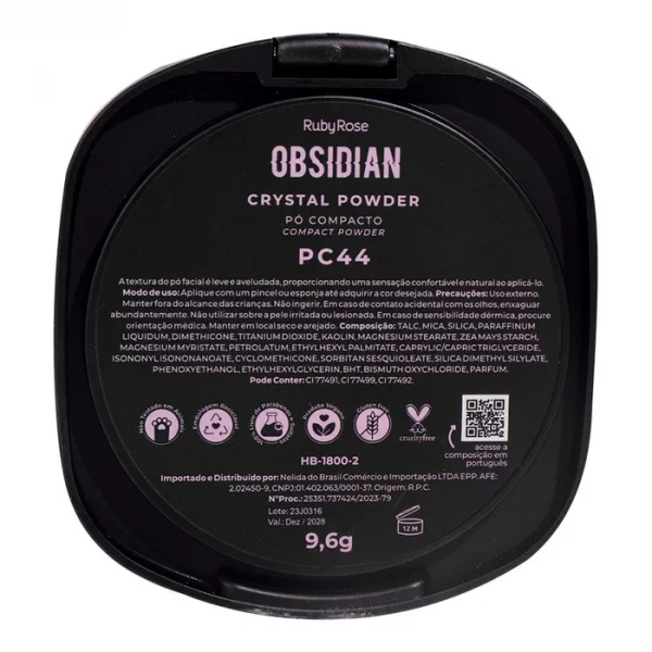 Po Compacto Pc44 Obsidian Hb18002 - Image 4