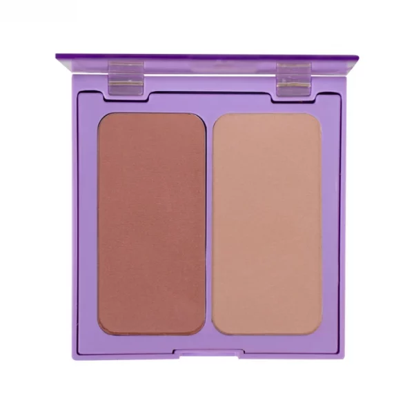Duo Blush Feels Mood - Hb870 - Rose Rust + New Peach - Image 4